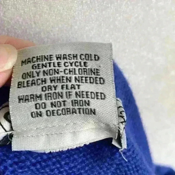 Vintage Nouveaux Cute Ugly Christmas Knit Sweater Vest Candy Canes Blue Zipper M - Picture 10 of 10